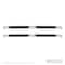 Westin Automotive 19-C SILVERADO/SIERRA 1500 CREW CAB STAINLESS STEEL R5 NERF BARS 28-51270 - alternate 2